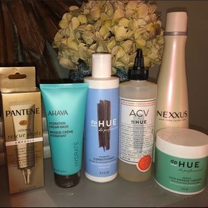 Hair Product Bundle— Ahava, Nexxus, DP Hue